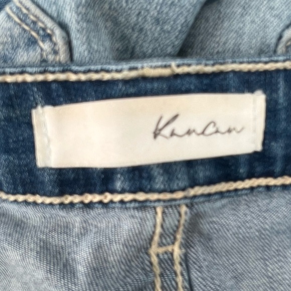 KanCan Rough Hem Distressed Jeans Size 11 Women’s - Picture 2 of 5